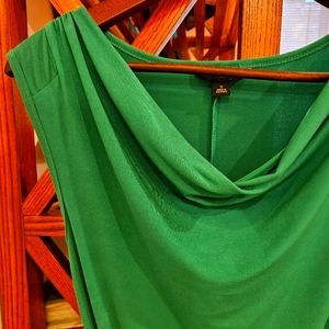 Apple green Banana Republic dress